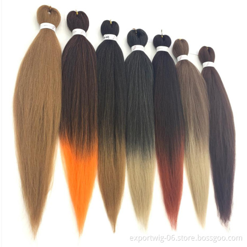 Jumbo Crochet Pony French Curly Micro Bulk Yaki Wholesale Express Synthetic Wave Braiding Hair Braids Expression Pre Stretch